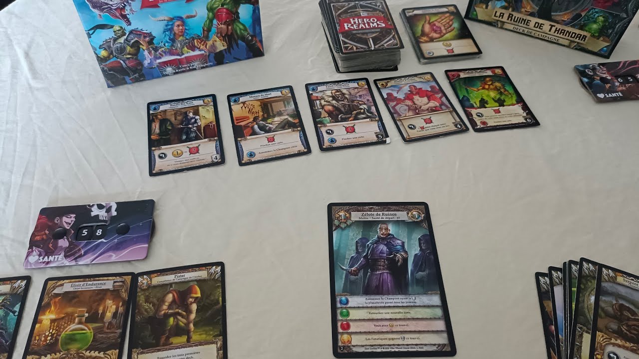 La ruine de Thandar deuxième affrontement (Hero Realms)