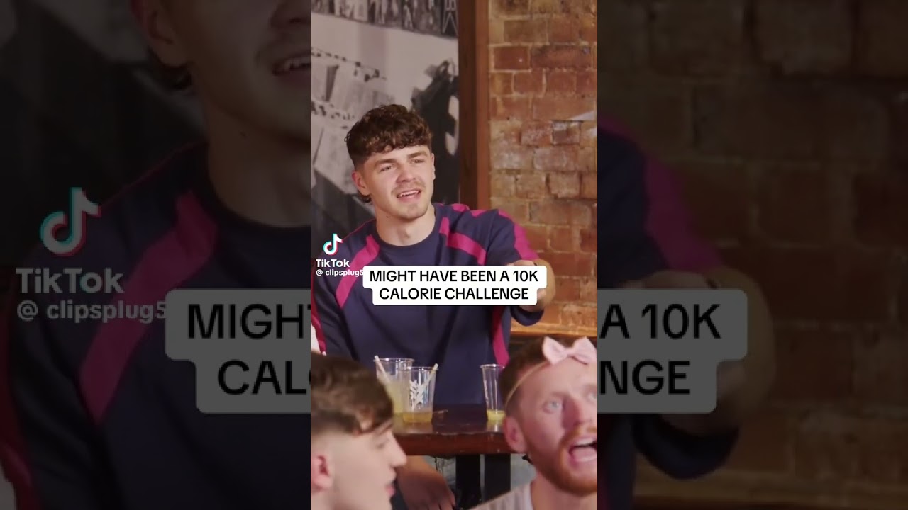 ANGRY GINGE CALORIE CHALLANGE 
