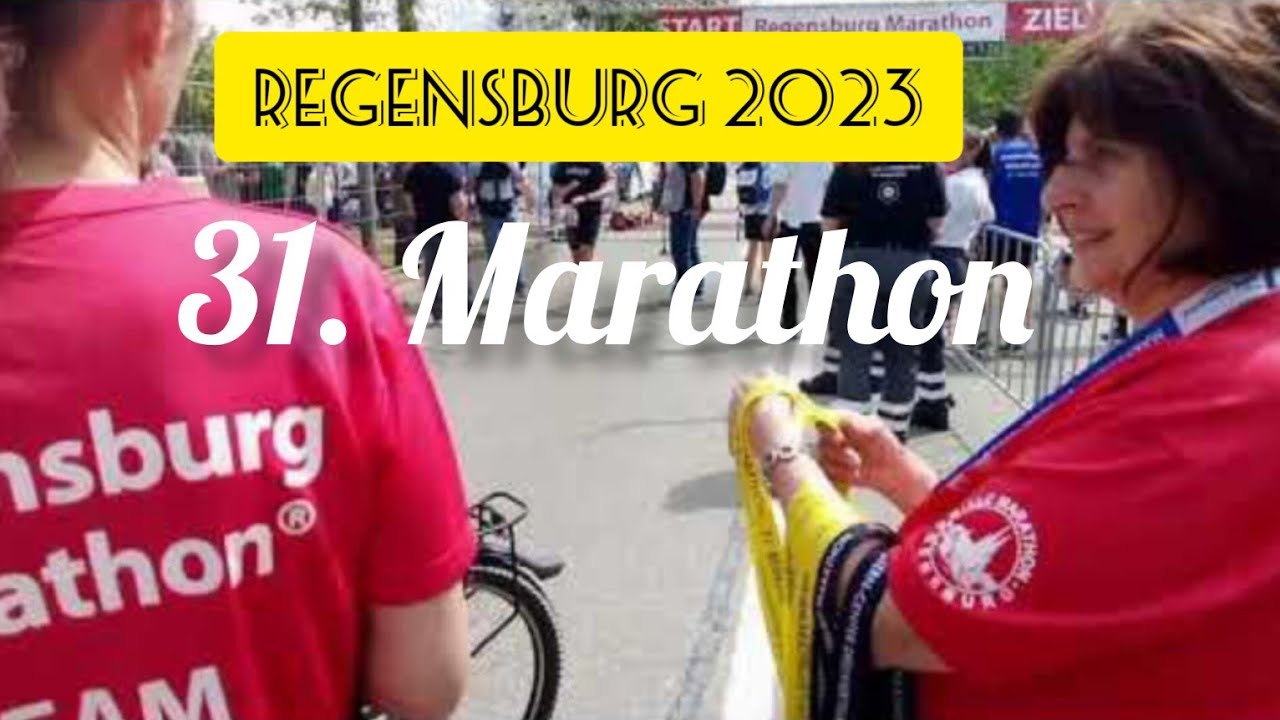 31 Regensburg Marathon - 2023 - Halbmarathon Video