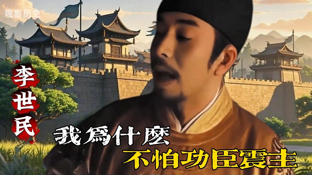 💔回答我！我李世民為什麼不怕功臣震主？ #李世民 #唐太宗李世民 #唐太宗 #凌煙閣二十四功臣 #回答我