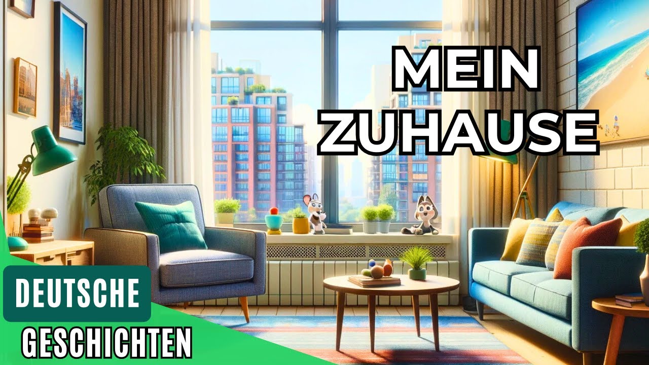 Deutsch Lernen mit Geschichten: Mein Zuhause