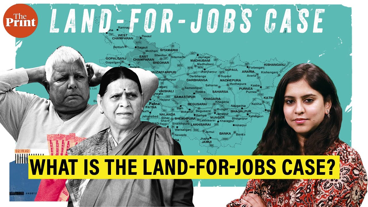 What are ED & CBI probing against  Lalu Prasad Yadav & family in the land-for-jobs case?
