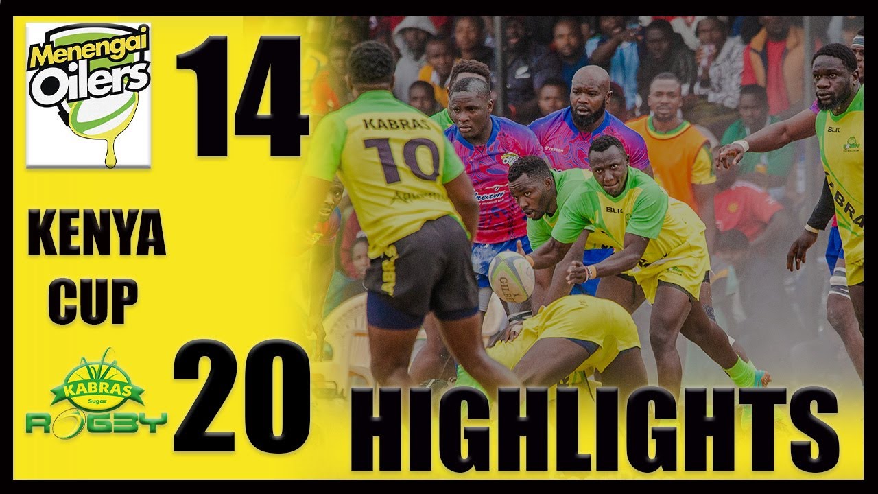 Menengai Oilers 14-20 Kabras Rugby Club | Kenya Cup 2025 Highlights