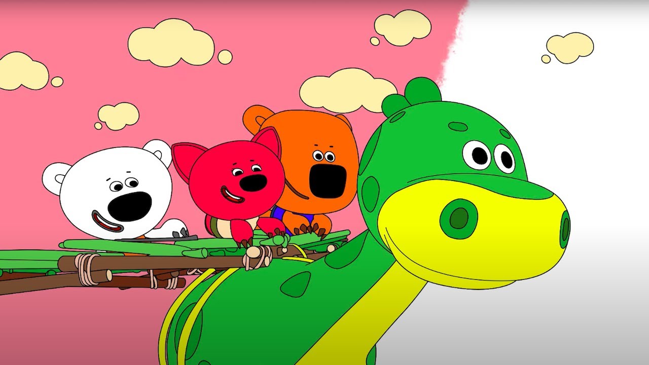 Раскраска 🎨  МИ-МИ-МИШКИ - 🦁 Любимые домашние животные 🐣 Учим Цвета! 🖌