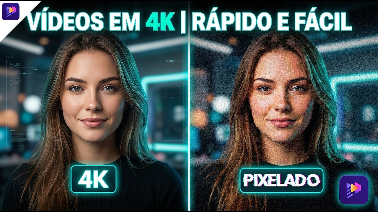 Como Melhorar a Qualidade de Qualquer V&iacute;deo com IA e Transformar em 4K | Edimakor