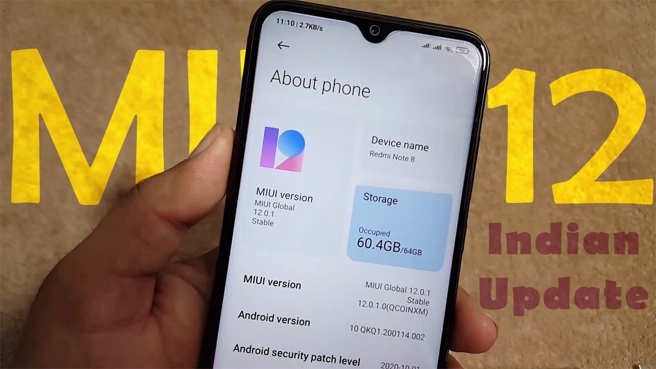 Finally Indian MIUI 12 is out for Redmi Note 8 | Full review + installation