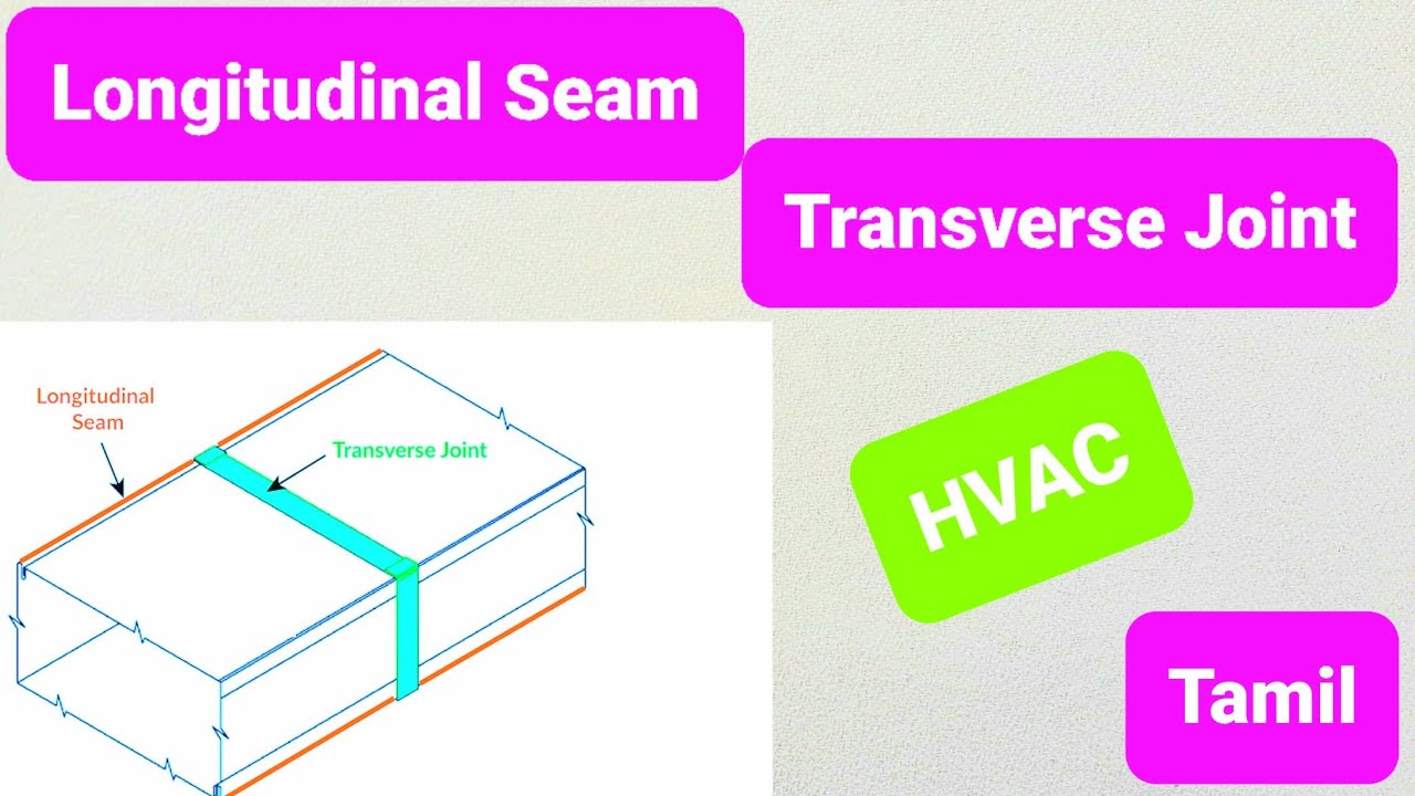 Longitudinal Seam | Transverse Joint | Rectangular Duct | HVAC | SMACNA |Tamil @Engineers View
