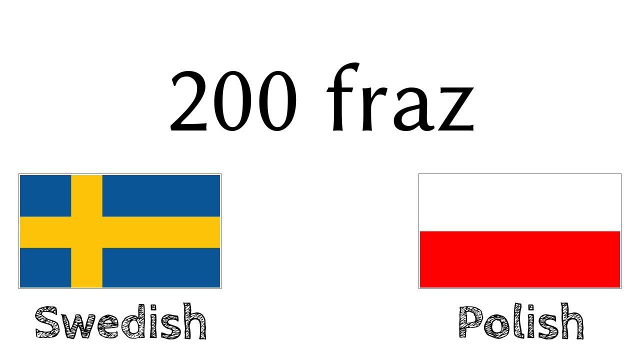 200 fraz - Szwedzki - Polski