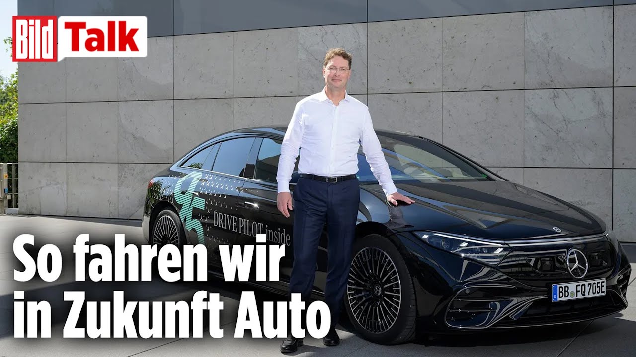 Testfahrt im EQS mit Mercedes-Boss Ola K&auml;llenius | BILD TALK