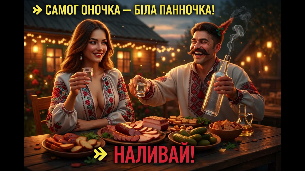 САМОГОНОЧКА — БІЛА ПАННОЧКА!  Крафтовий хіт для справжнього застілля | Прем'єра 2026 | ЙО КУМА