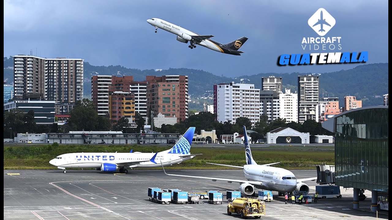 Aeropuerto La Aurora Guatemala - Rampa norte, CARGUEROS