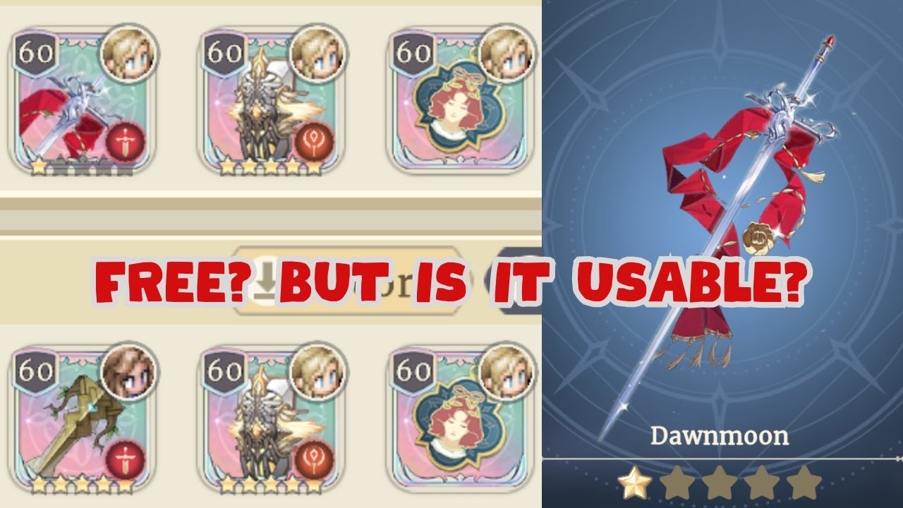 IS 1 STAR DAWNMOON WORTH USING? SOLO AYISHAH COMPARISON [Sword of Convallaria]