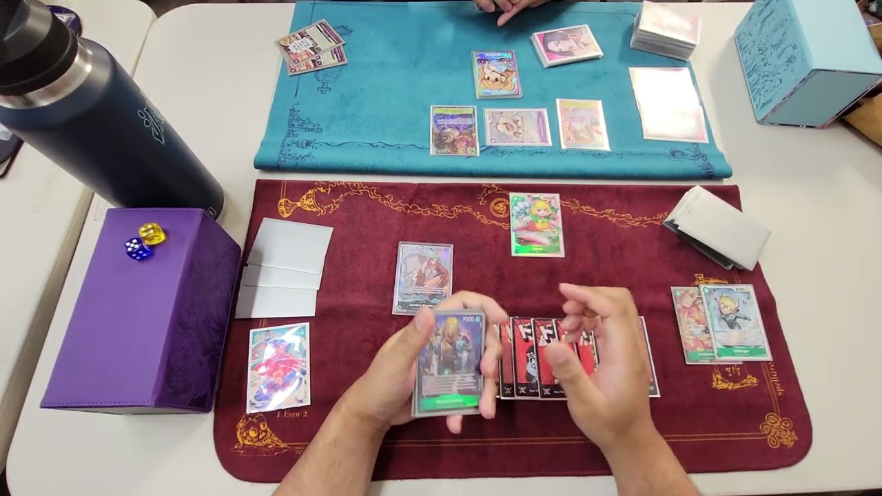 [OP08] POV One Piece TCG: Bonney vs Pudding (@squaaaaw)