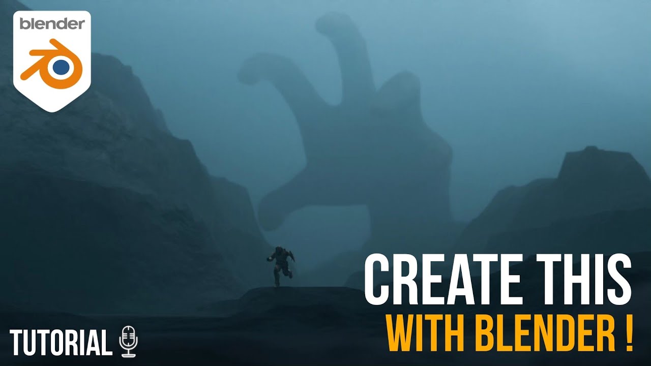 Create This Epic Sci-fi Scene In Blender in Under 10 Minutes