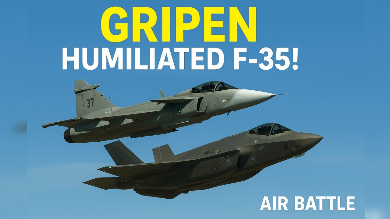 They Said Sweden’s Gripen Was a Toy — Then It Humiliated the F-35.