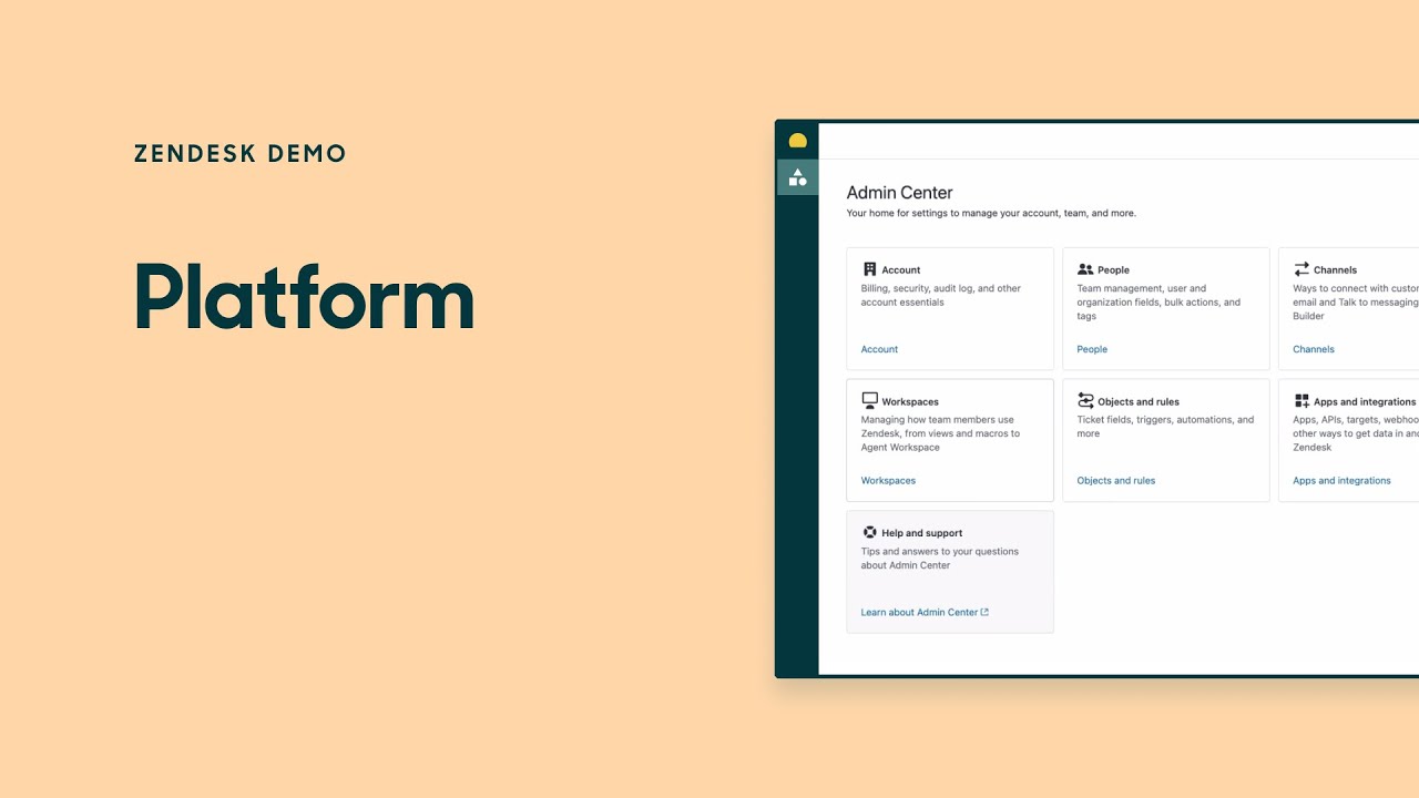 Zendesk Demo: Platform