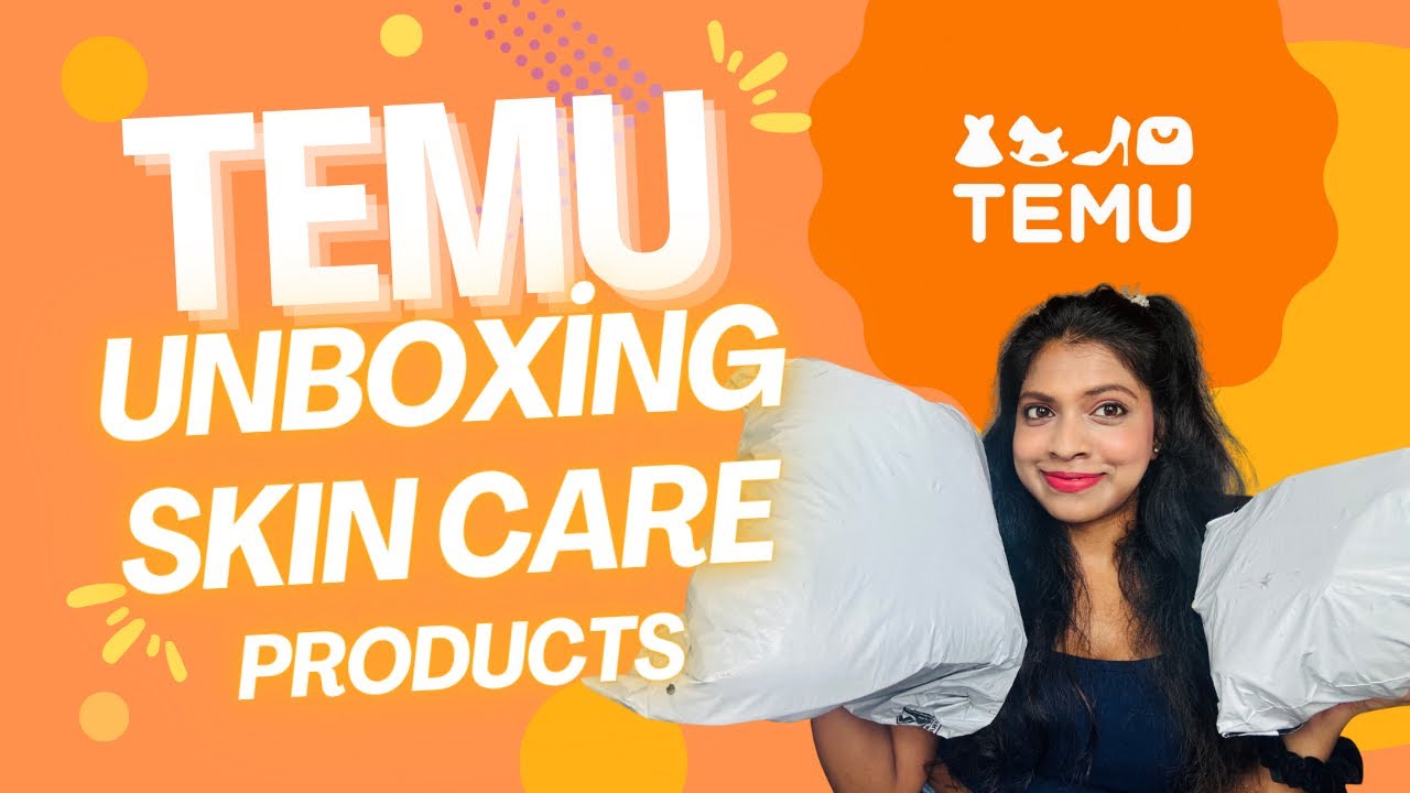 මාගේ Temu shopping experience එක|සිංහල vlog|Temu Skincare Unboxing | Affordable Beauty Products|ASMR
