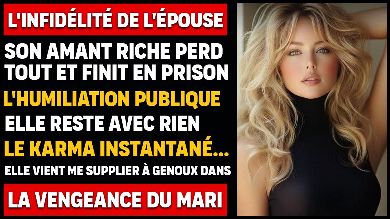 Elle Me Trompe Pour Une Promotion. Elle Finit Seule, Son Amant En Prison Et Moi Millionnaire.