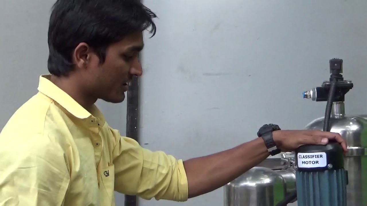 Laboratory Use Air Classifying Mill  Model no. ACM-3-L