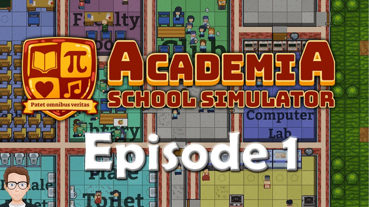 Academia School Simulator Ep 1- Let's build a School