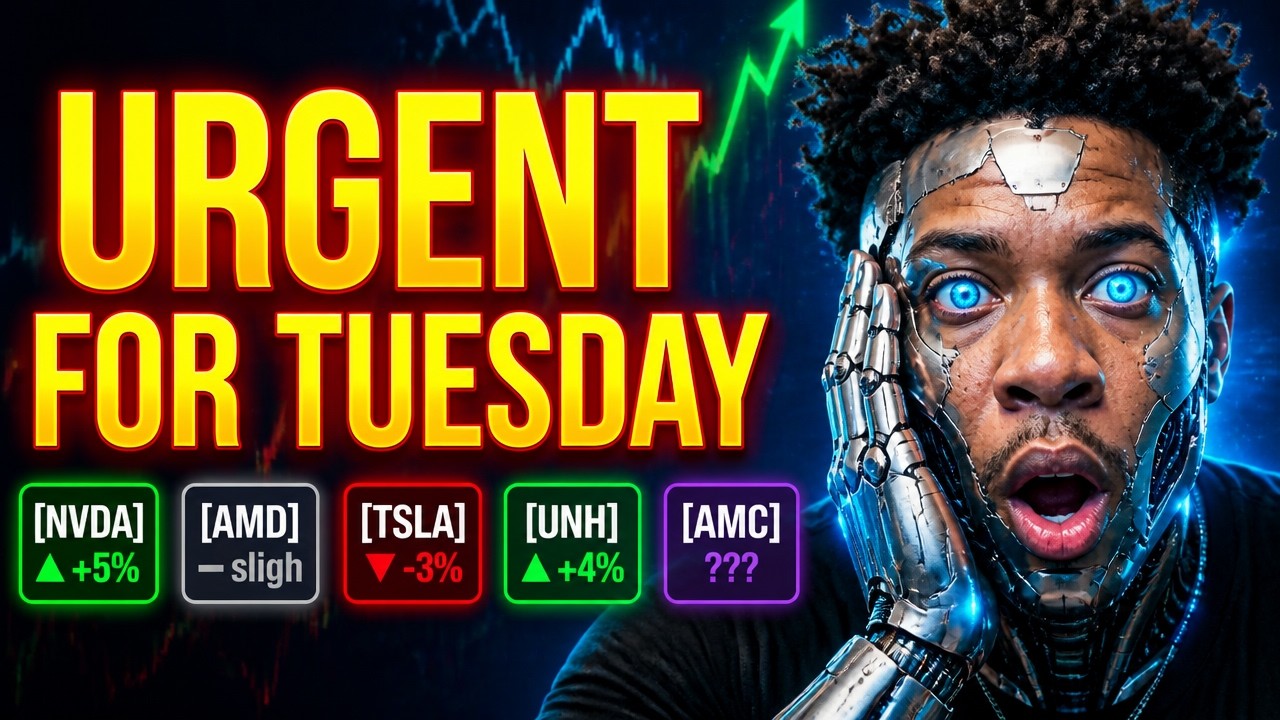 ПОКУПАТЬ ВО ВТОРНИК?! АКЦИИ AMD! АКЦИИ TESLA! SMCI! RKLB! AMC! UNH! NVIDIA! MU! INTC! IBM! PLTR! ...