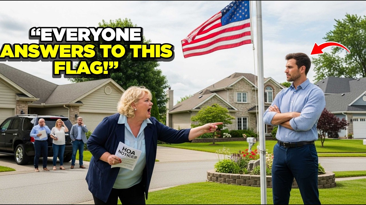HOA Demanded I Remove My Flag Pole 48 Hours Later Their Entire Board Resigned