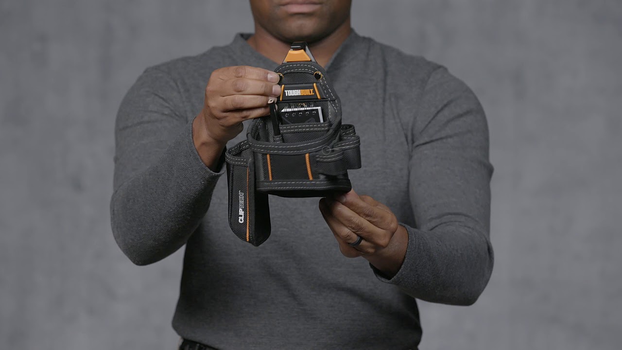 ToughBuilt® Belt Utility Tape Measure and Knife Pouch