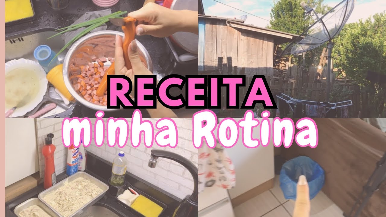 Torta salgada ❤️ minha rotina simples 