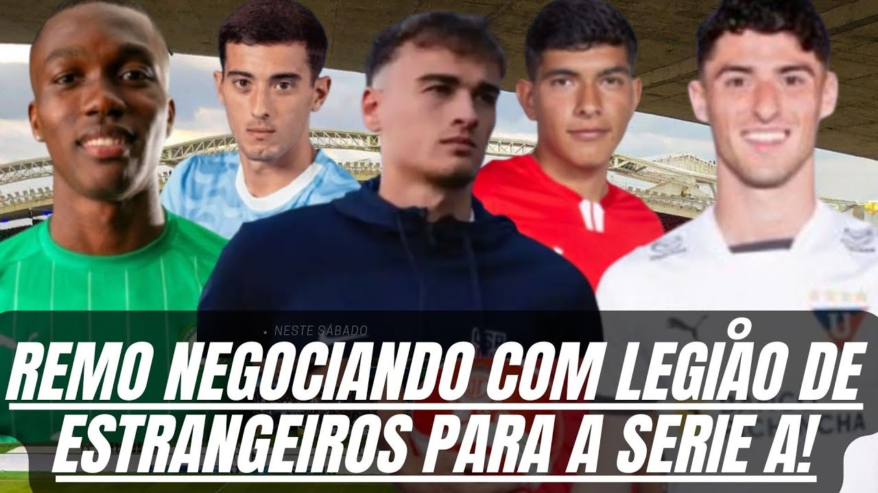 ABSURDO!REMO NEGOCIANDO COM VÁRIOS JOGADORES SULAMERICANOS?PROVÁVEL ESCALAÇÃO PARA O JOGO DE AMANHÃ!