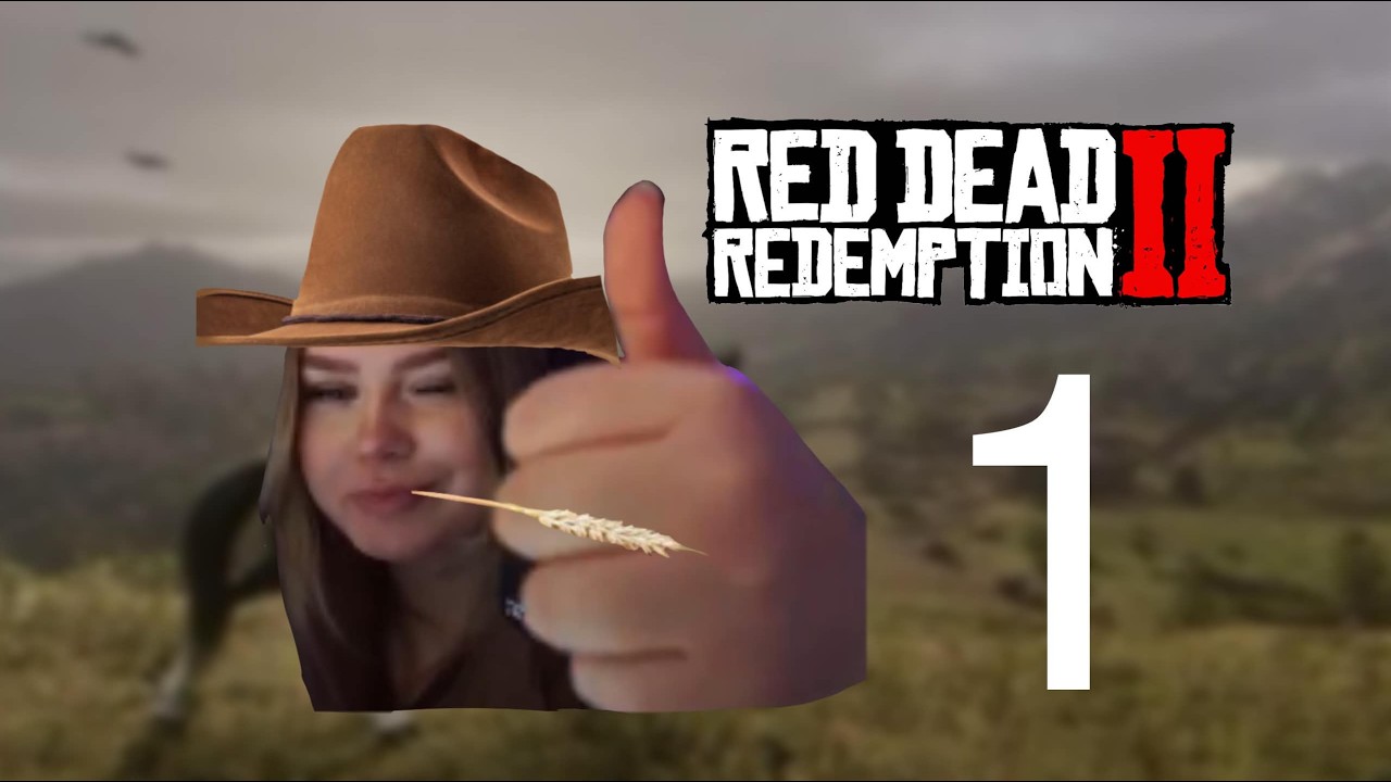 Playing RDR2 for the First Time!! Egirl goes Cowgirl pt.1