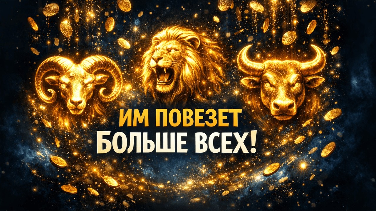 КОНЕЦ ПРОБЛЕМАМ! Овны, Львы и Тельцы — 2026 год озолотит вас. Точный прогноз