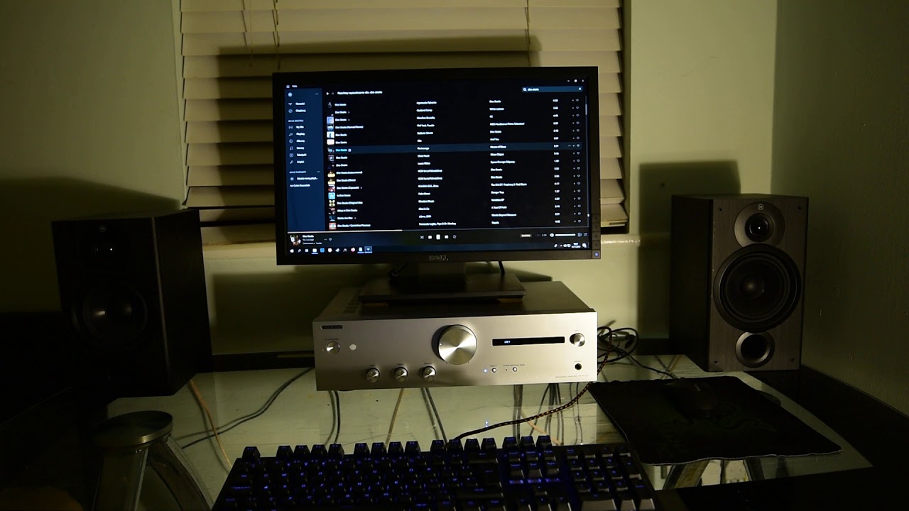 Mordaunt Short M20 + Onkyo A-9110 + Cyrus Soundkey -  sound demo