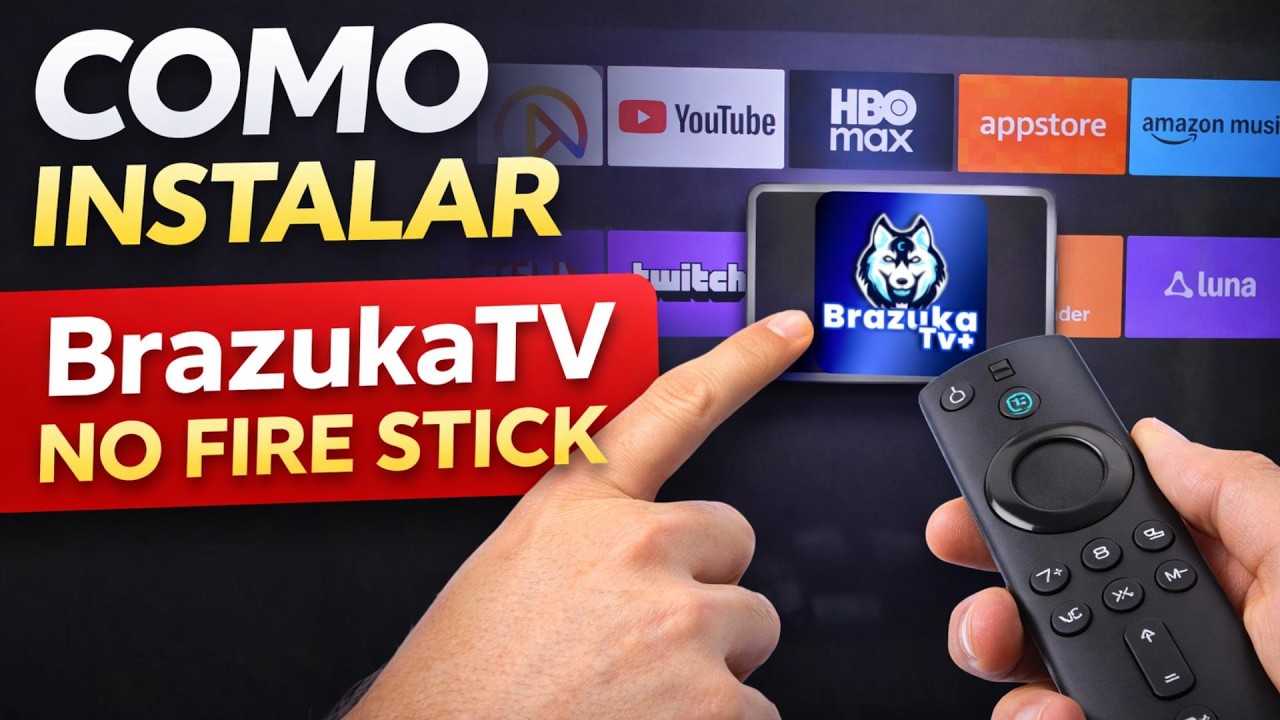 Como Instalar o App BrazukaTV no Amazon Fire Stick