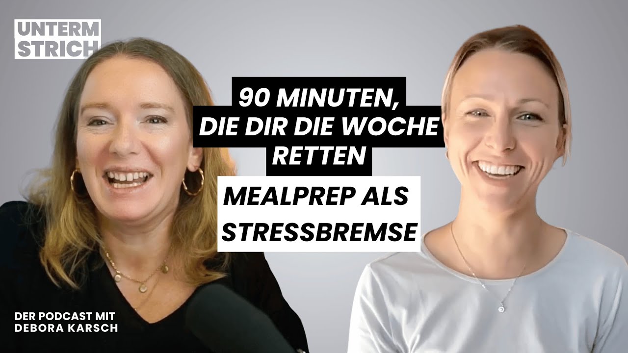 Meal Prep statt Fastfood: 90 Minuten vorkochen, 5 Tage Ruhe (mit Nadja Blattner)