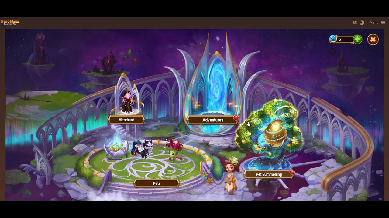 Hero Wars   Tips for raising PETs, especially with the STORM event