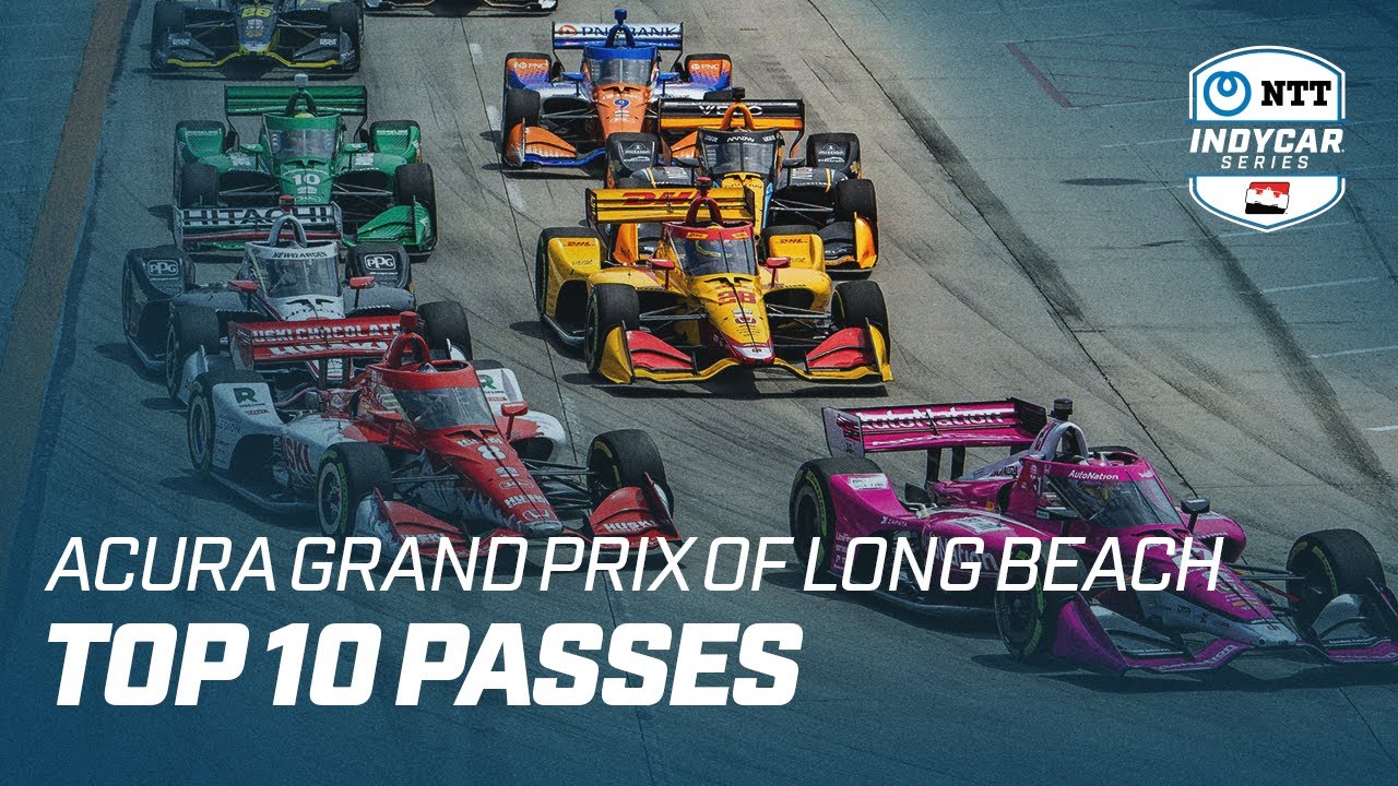 Top 10 Passes // Acura Grand Prix of Long Beach