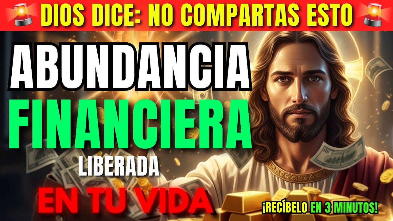 DIOS DICE: NO COMPARTAS ESTO — SON 3 MINUTOS QUE ABREN LAS PUERTAS DE TU ABUNDANCIA FINANCIERA