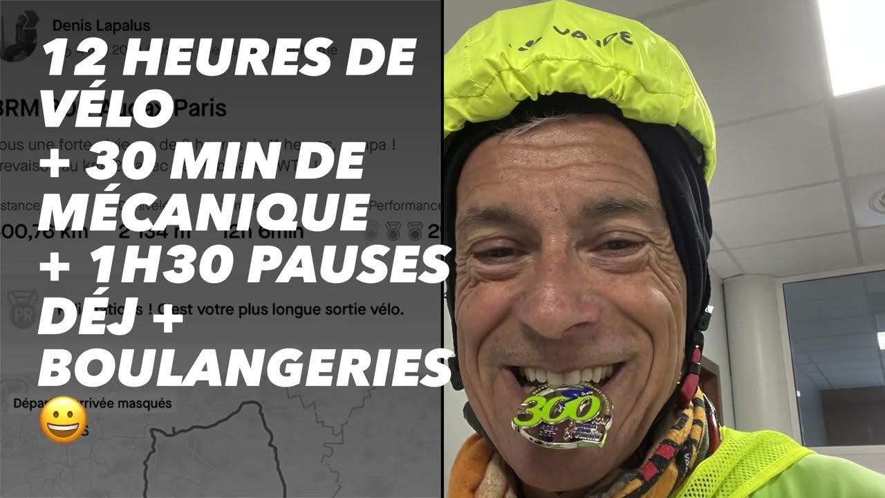 300 km route en 12 heures, Tocardo sur un vélo