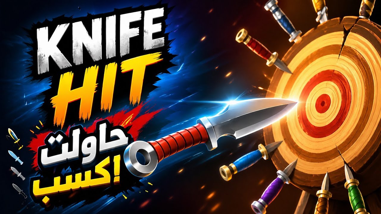 لعبه السكاكين knife hit👌👌👌