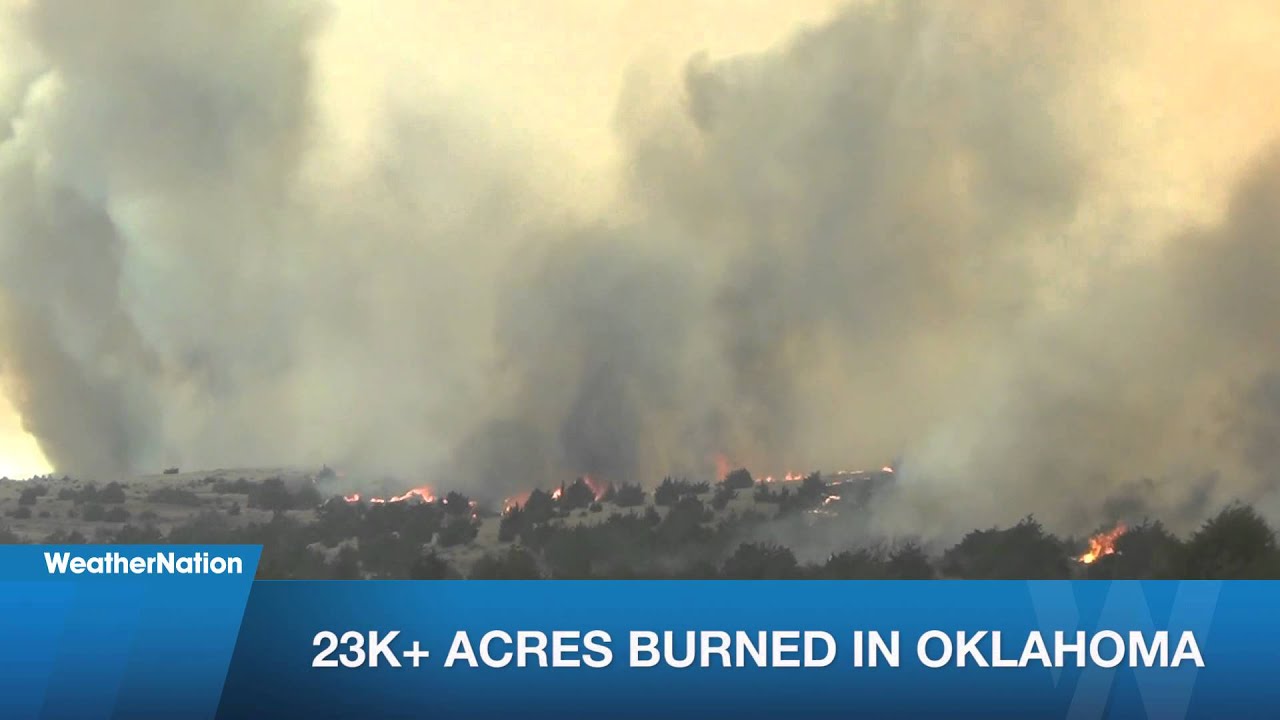 More Than 23,000 Acres Burned In Oklahoma