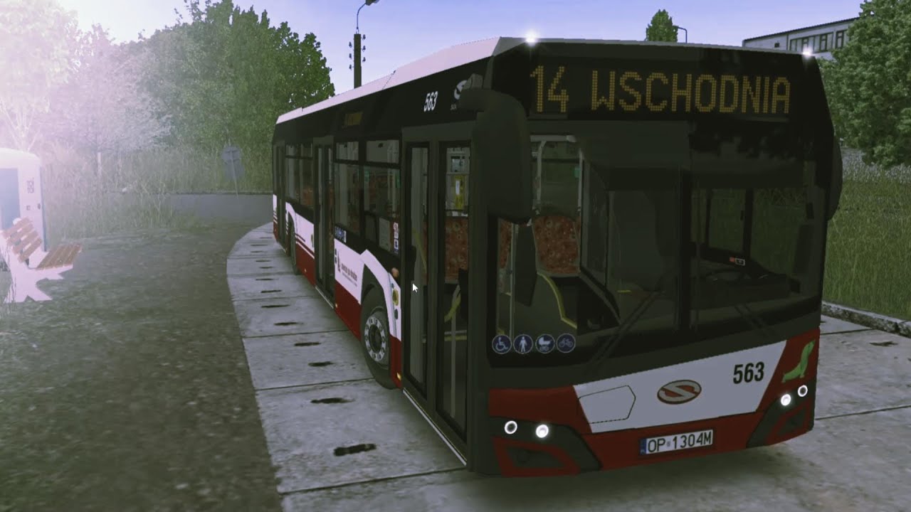 Służba w VMZK Opole Linia 14 na Solaris Urbino 12 IVGen. #563