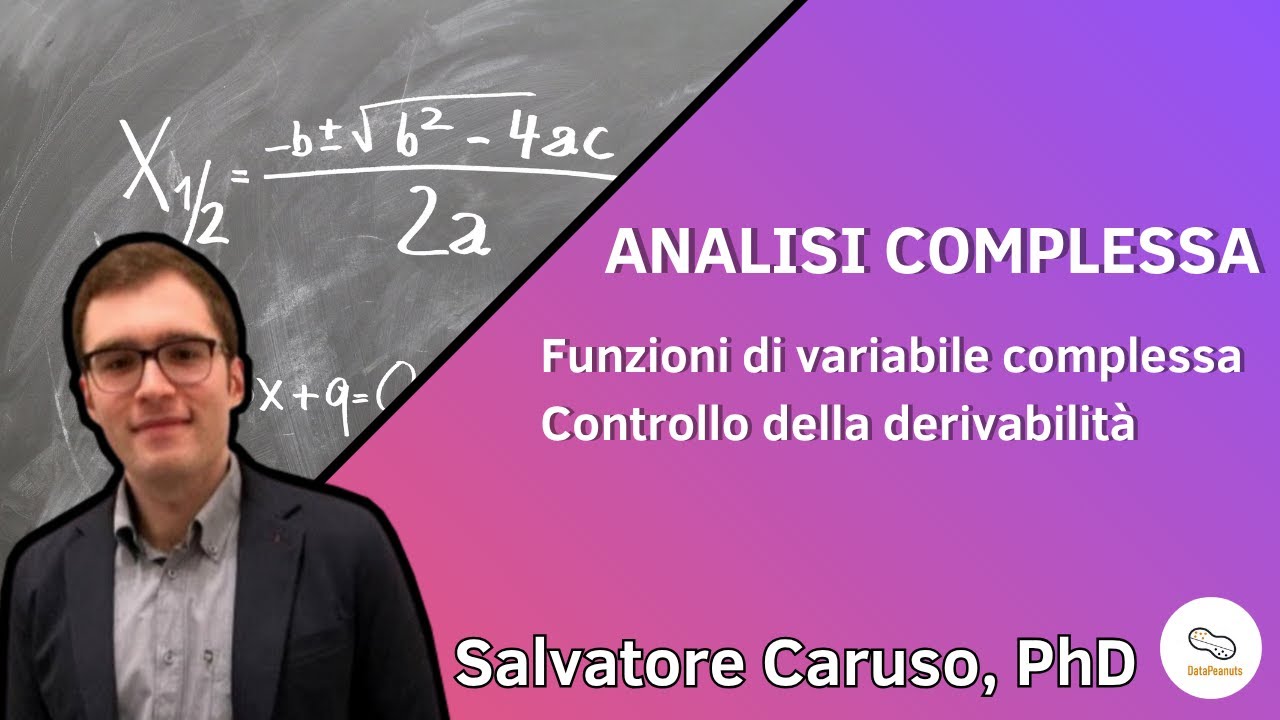 Metodi Matematici - Analisi Complessa - Funzioni complesse - Controllo derivabilità