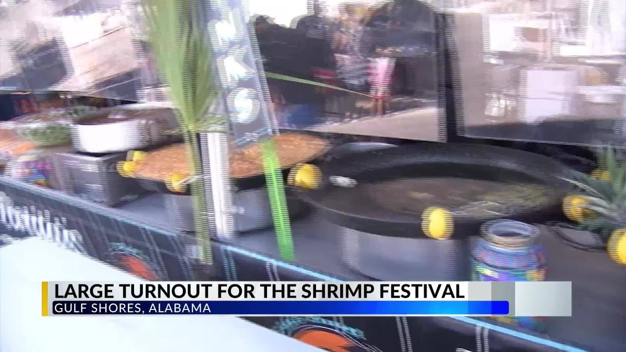 Large turnout for Shrimp Festival