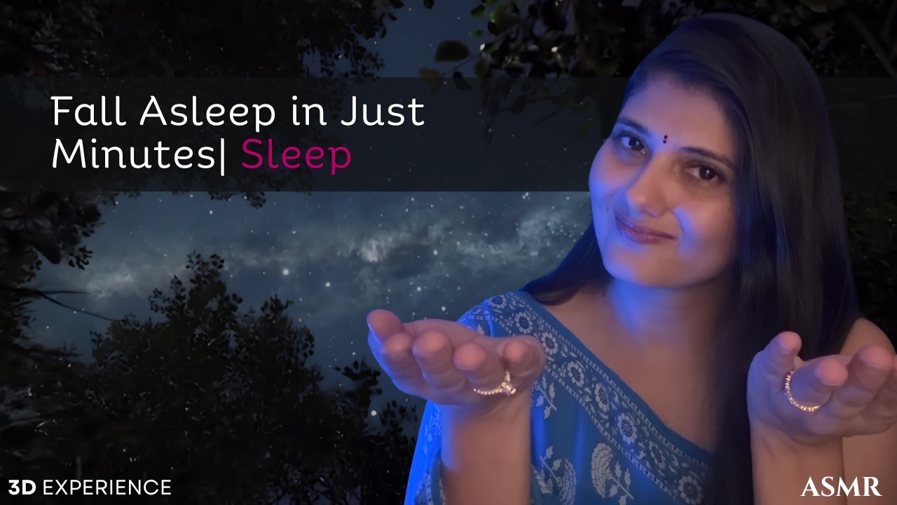 ASMR Sleep Therapy | Let Go of Stress, Anxiety & Overthinking