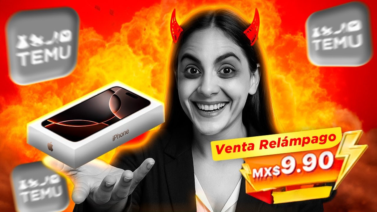 Intenté comprar un iPhone 17 por $9.90 en TEMU y esto paso