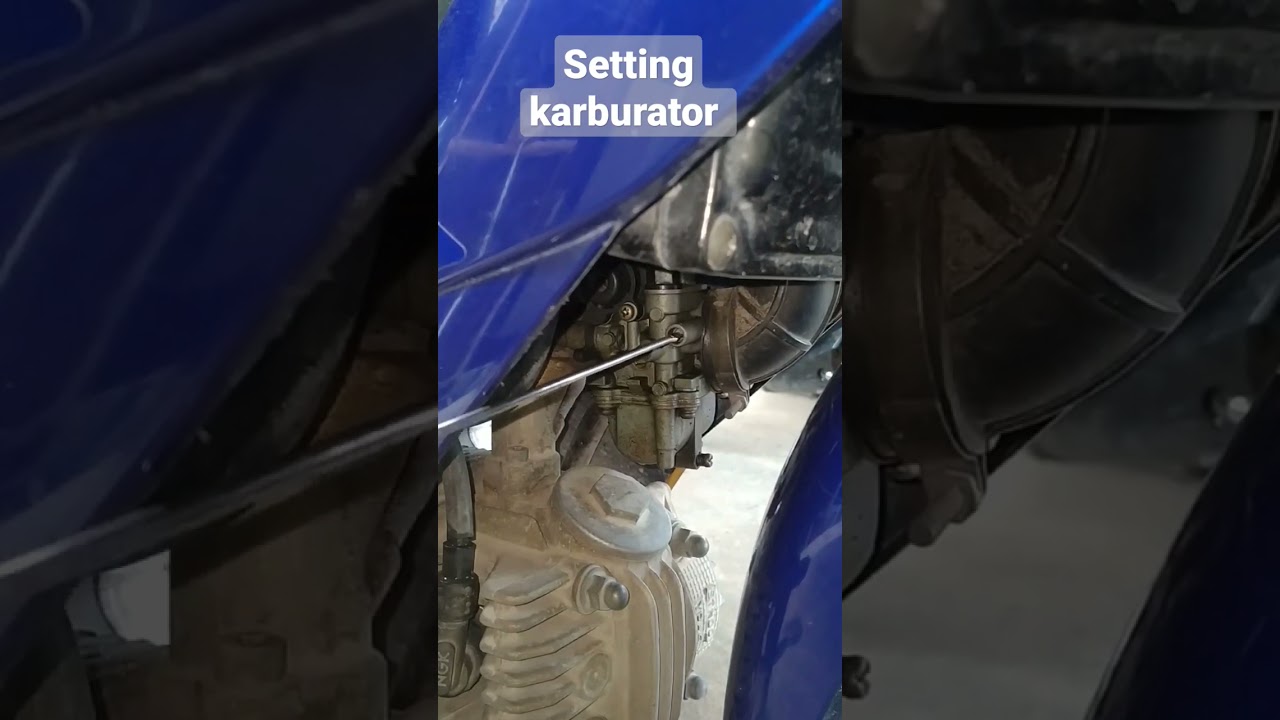 cara MUDAH SETTING KARBURATOR JUPITER/VEGA 