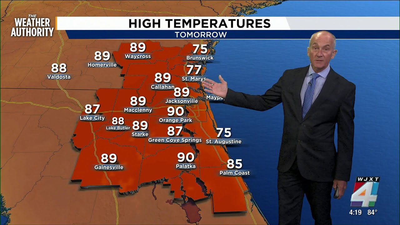 Patchy fog and rising temperatures mark the week’s start