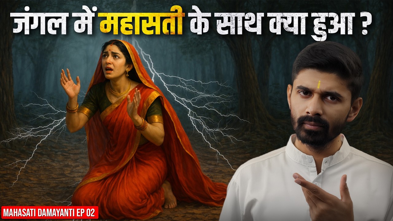 जंगल में अकेली महासती दमयंती… और 12 साल का वियोग! Mahasati Damyanti - Ep 02