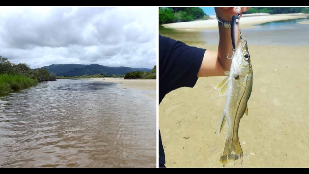 Lagoa em Garopaba/SC - Pesca de Robalos