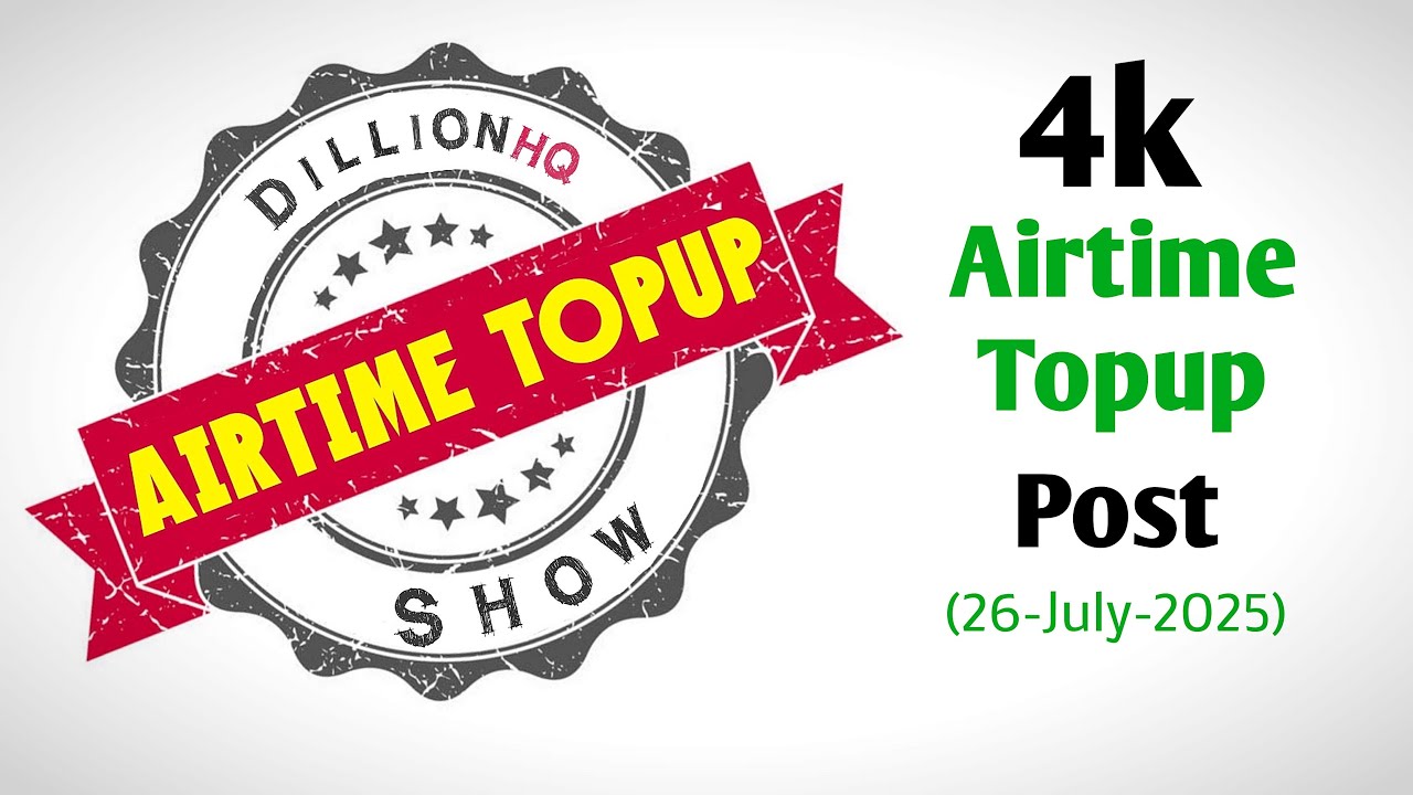 4k airtime topup post (celebrating 30k youtube subs)